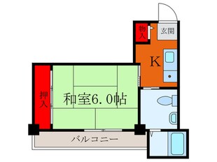 ル－エ・ハイム千里丘の物件間取画像